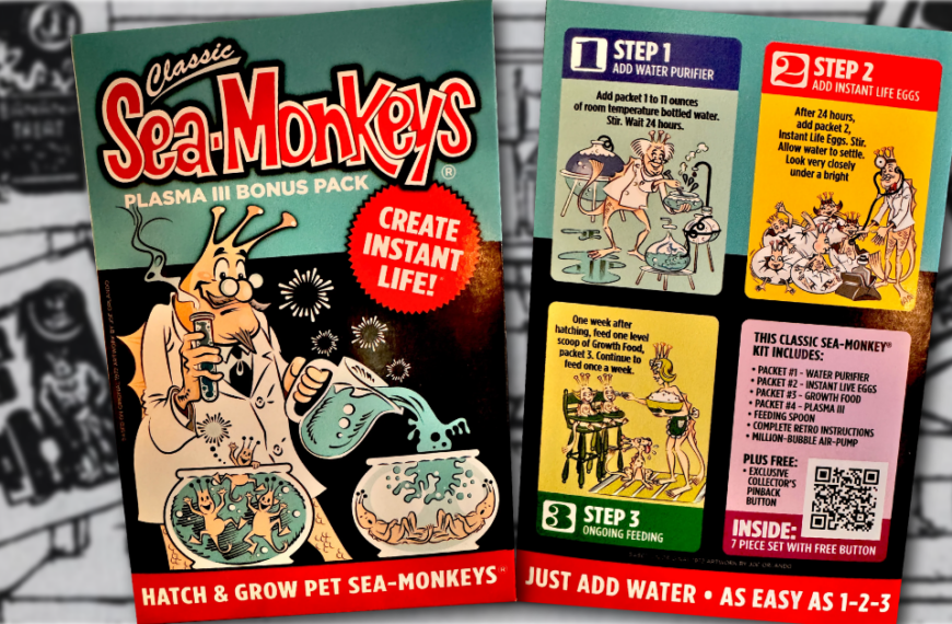 Classic Sea-Monkeys® Plasma III Bonus Pack Kit